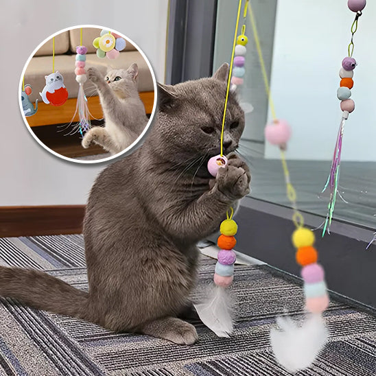 jouet pour chat-suspendu